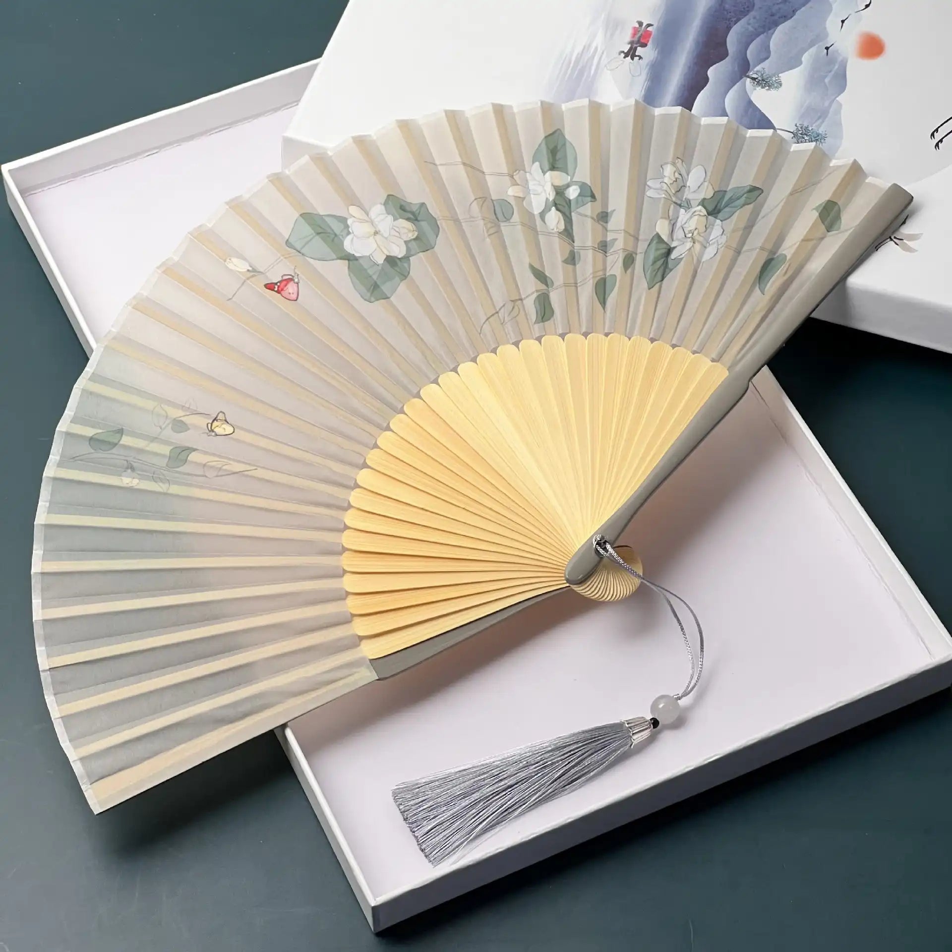 Bamboo Folding Fan – 25 Styles Available