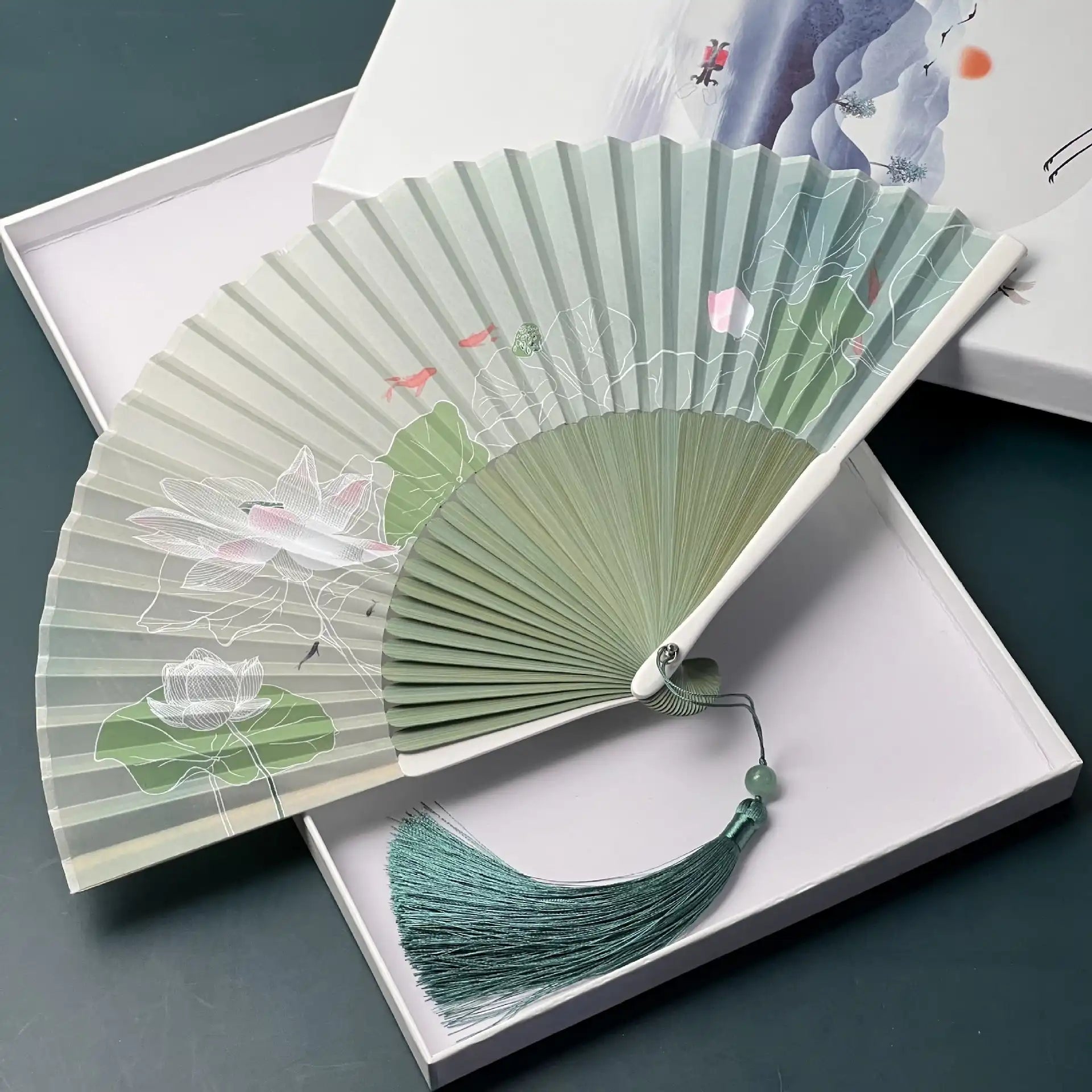 Bamboo Folding Fan – 25 Styles Available