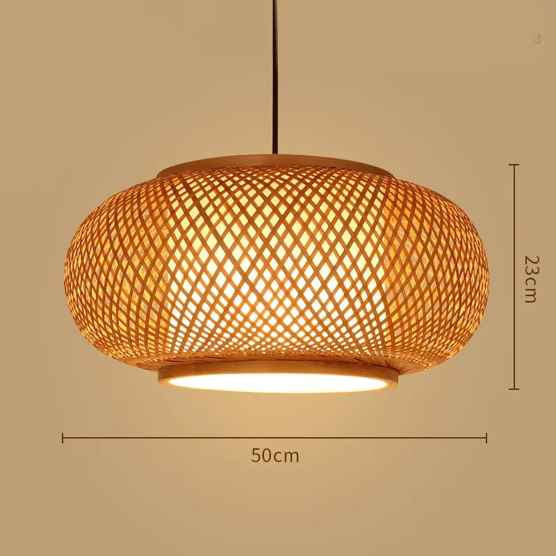Zen Bamboo Chandelier| Home & Commercial Use|80 Options Available