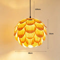 Warm Wood Pendant Lamp