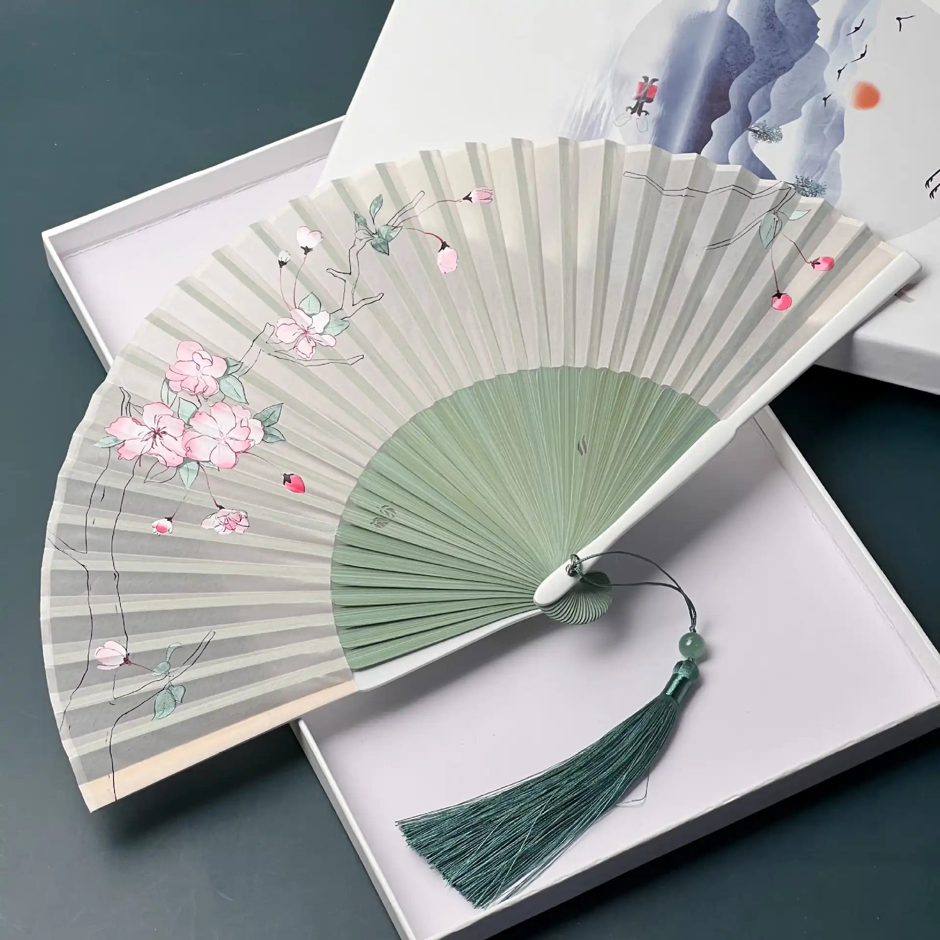 Bamboo Folding Fan – 25 Styles Available