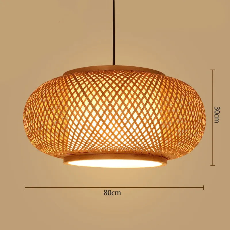 Zen Bamboo Chandelier| Home & Commercial Use|80 Options Available