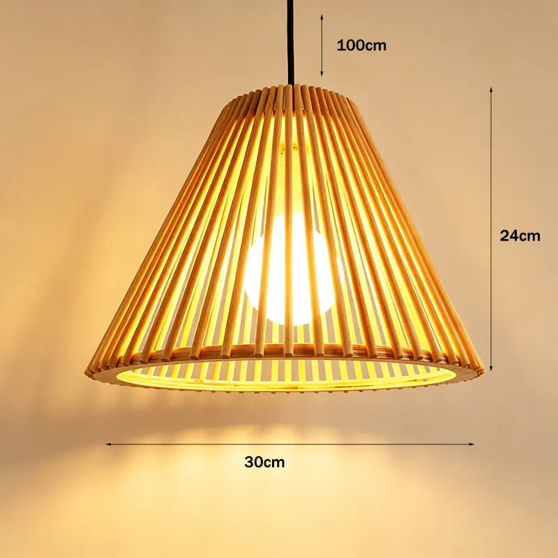 Minimalist Wood Pendant Light|12 Options Available