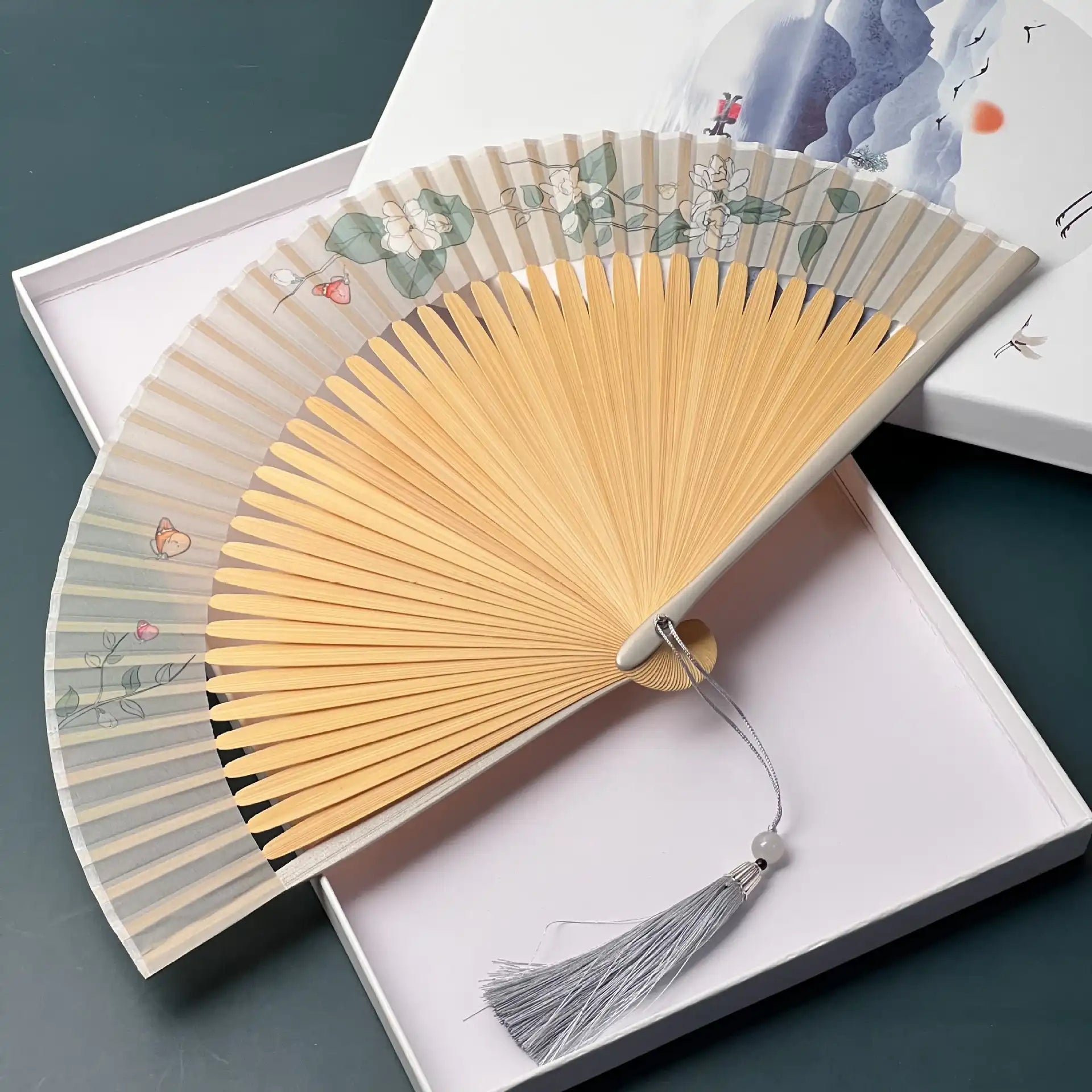 Bamboo Folding Fan – 25 Styles Available