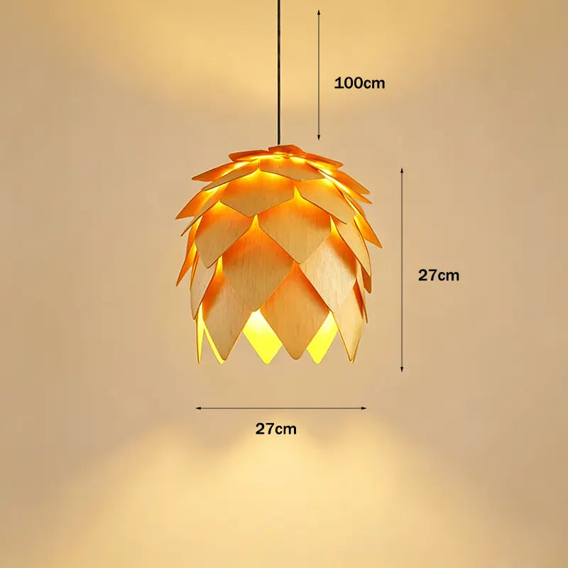 Warm Wood Pendant Lamp|3 Options Available