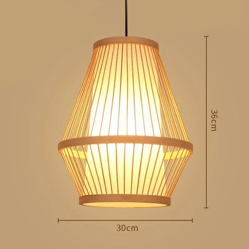 Zen Bamboo Chandelier| Home & Commercial Use|80 Options Available