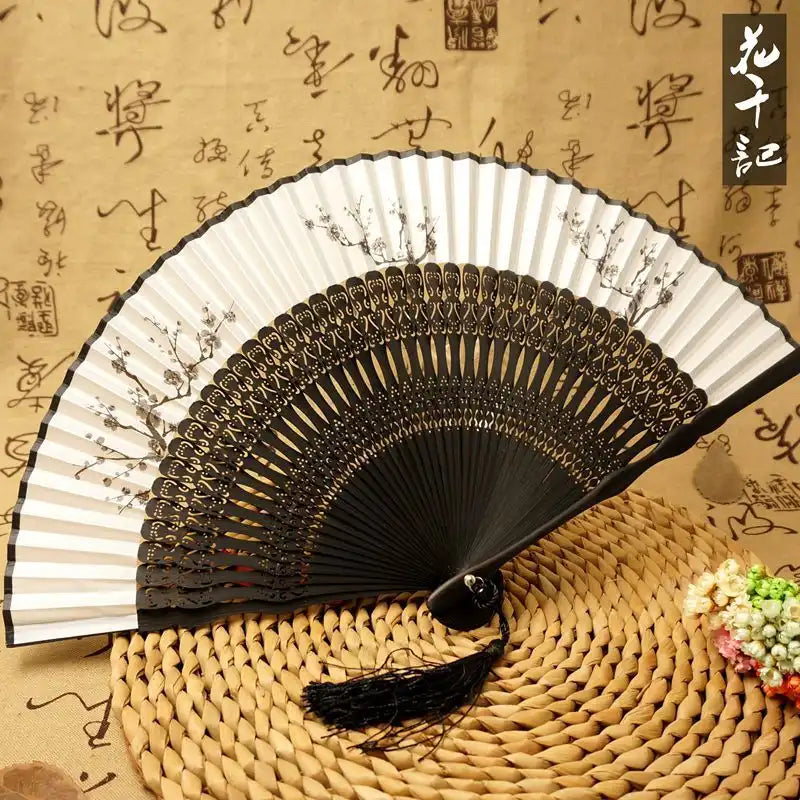 Bamboo Folding Fan – 25 Styles Available