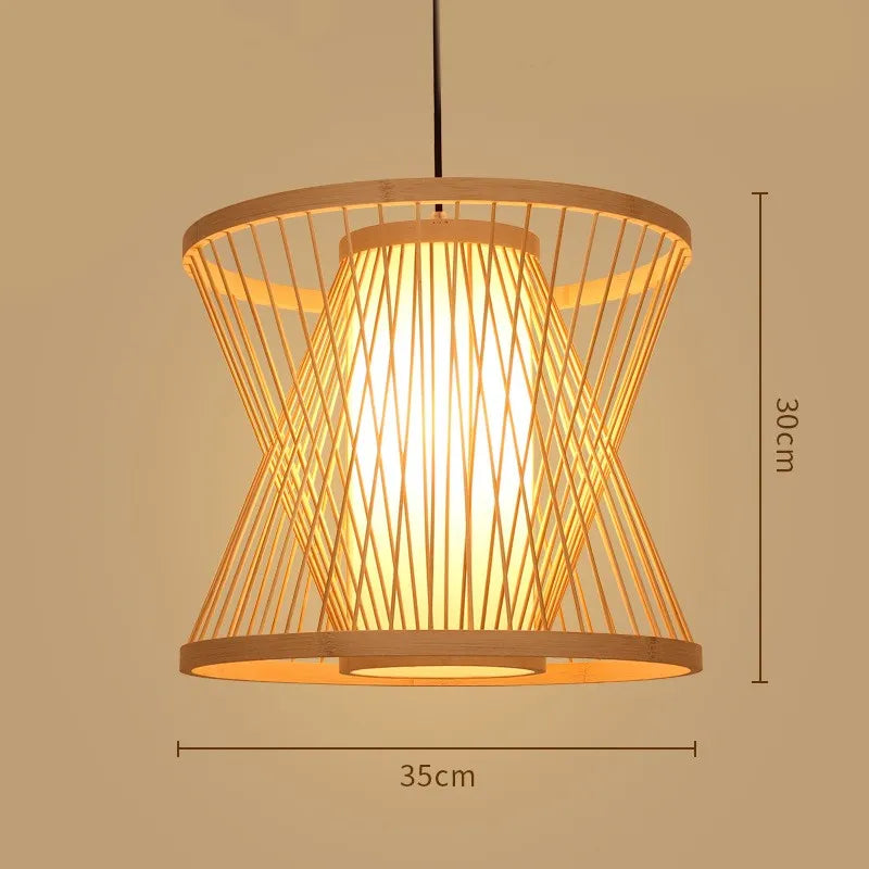 Zen Bamboo Chandelier| Home & Commercial Use|80 Options Available