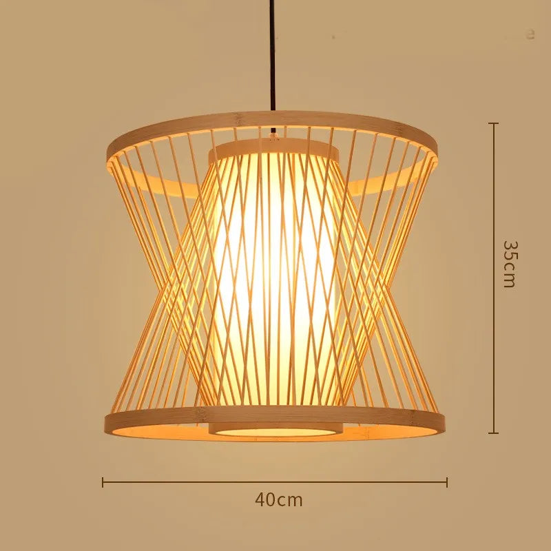 Zen Bamboo Chandelier| Home & Commercial Use|80 Options Available