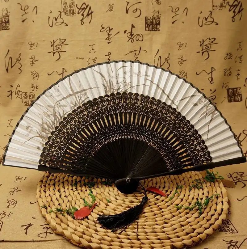 Bamboo Folding Fan – 25 Styles Available