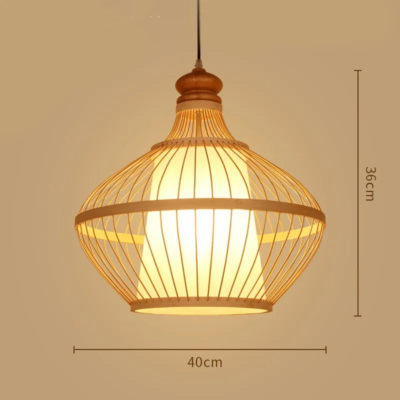 Zen Bamboo Chandelier| Home & Commercial Use|80 Options Available