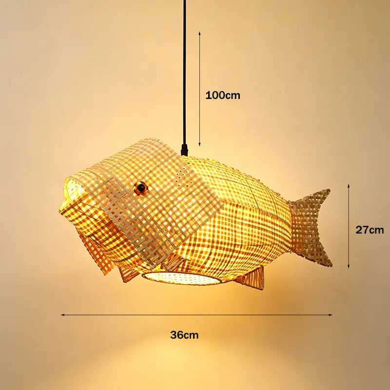 Artistic Fish Pendant Light Collection|2 Options Available