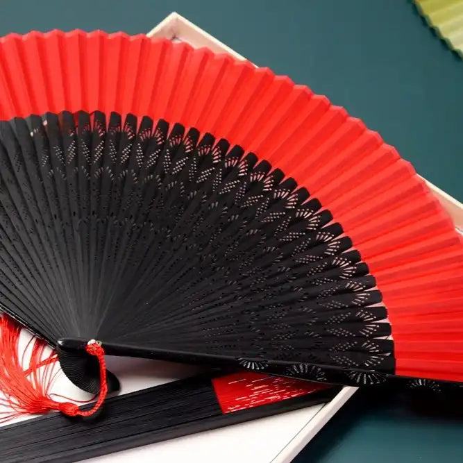 Bamboo Folding Fan – 25 Styles Available
