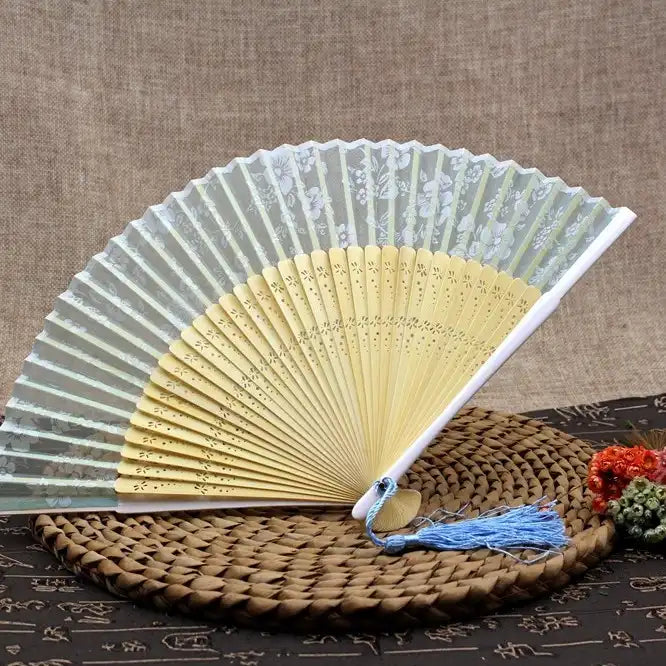 Bamboo Folding Fan – 25 Styles Available
