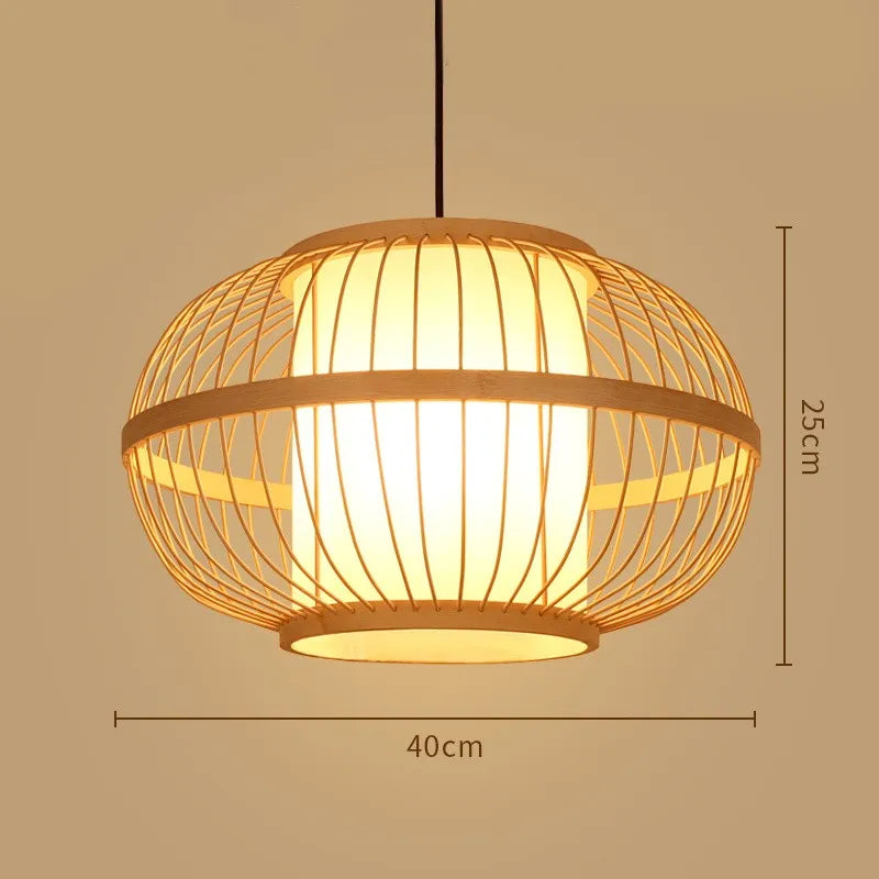 Zen Bamboo Chandelier| Home & Commercial Use|80 Options Available