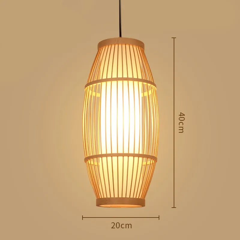 Zen Bamboo Chandelier| Home & Commercial Use|80 Options Available