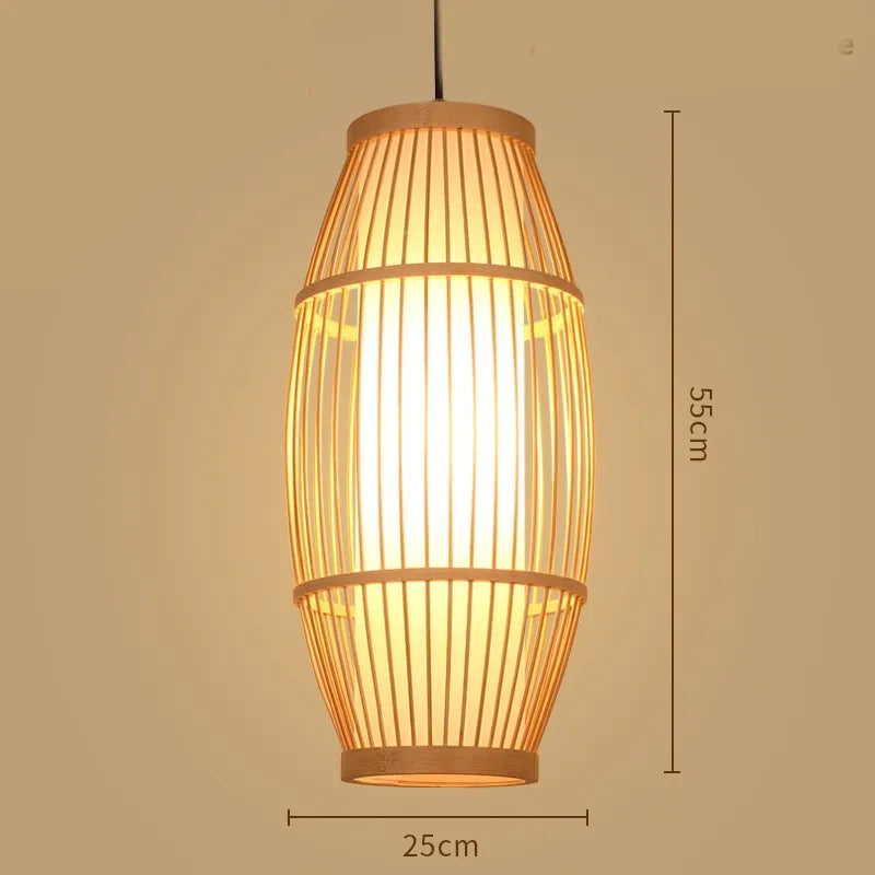 Zen Bamboo Chandelier| Home & Commercial Use|80 Options Available