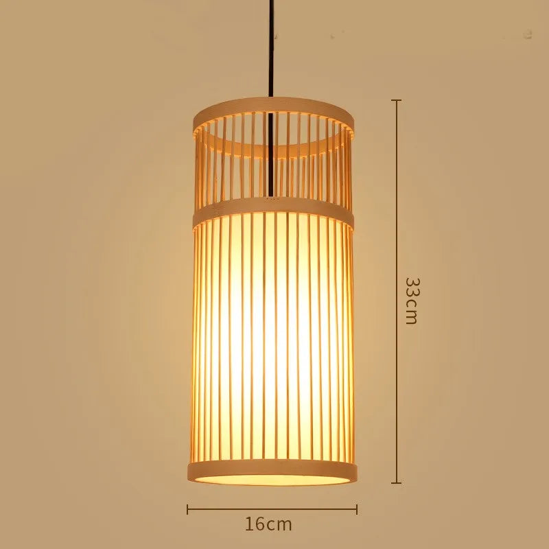 Zen Bamboo Chandelier| Home & Commercial Use|80 Options Available
