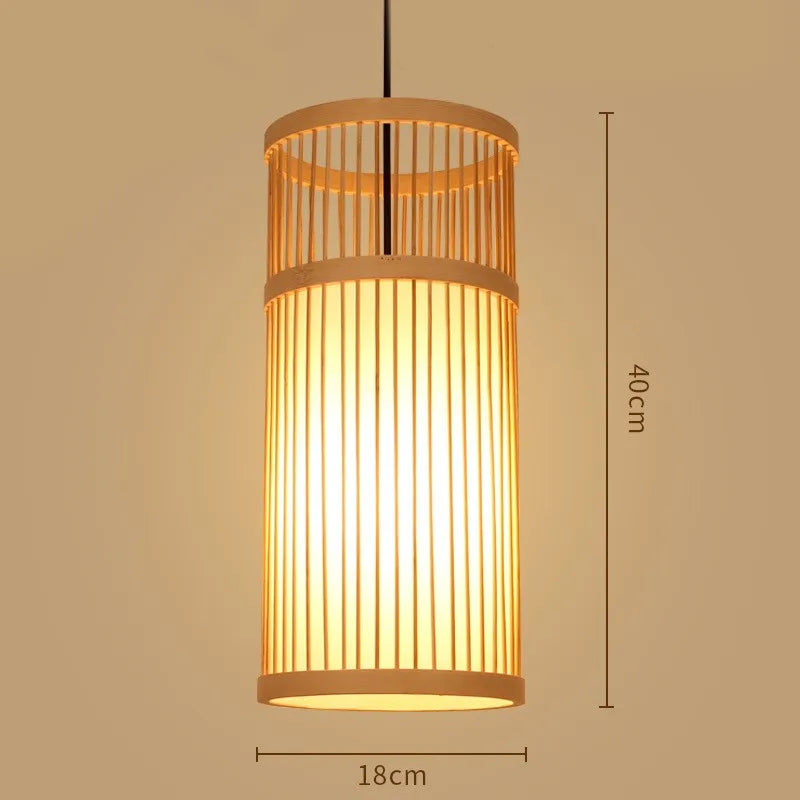 Zen Bamboo Chandelier| Home & Commercial Use|80 Options Available