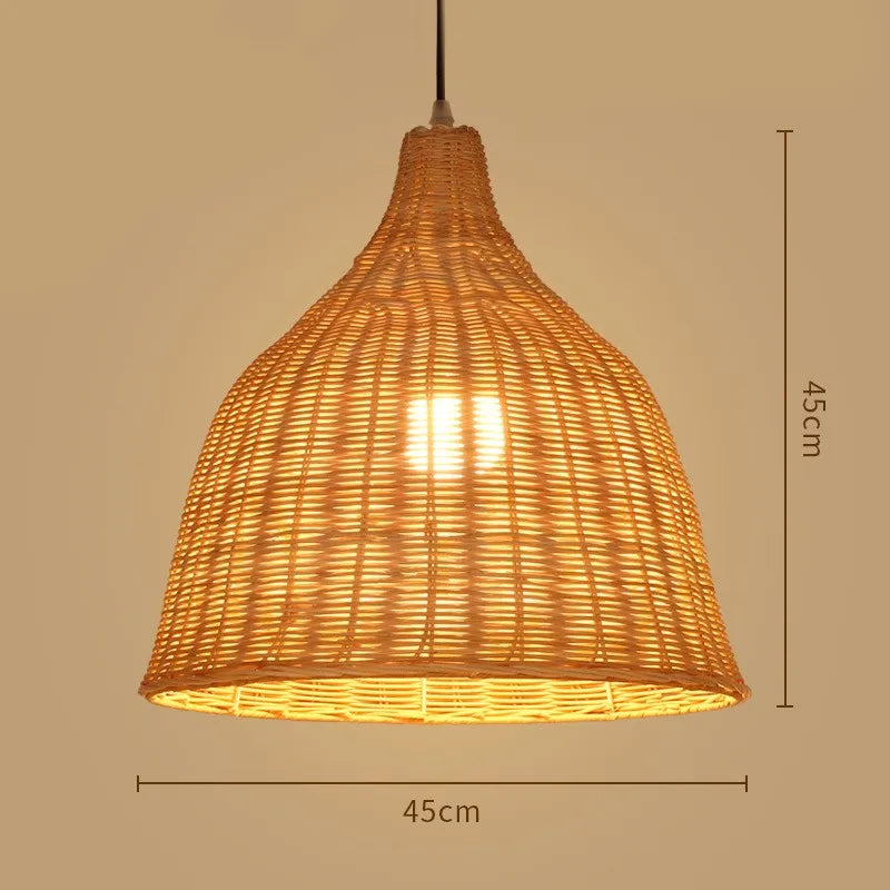 Zen Bamboo Chandelier| Home & Commercial Use|80 Options Available