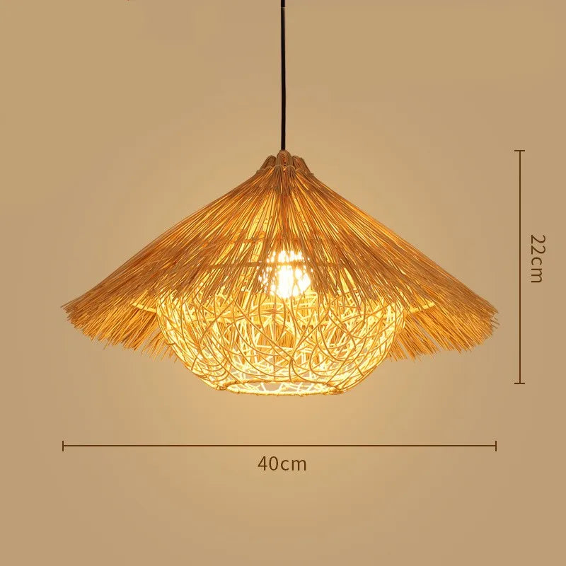 Zen Bamboo Chandelier| Home & Commercial Use|80 Options Available