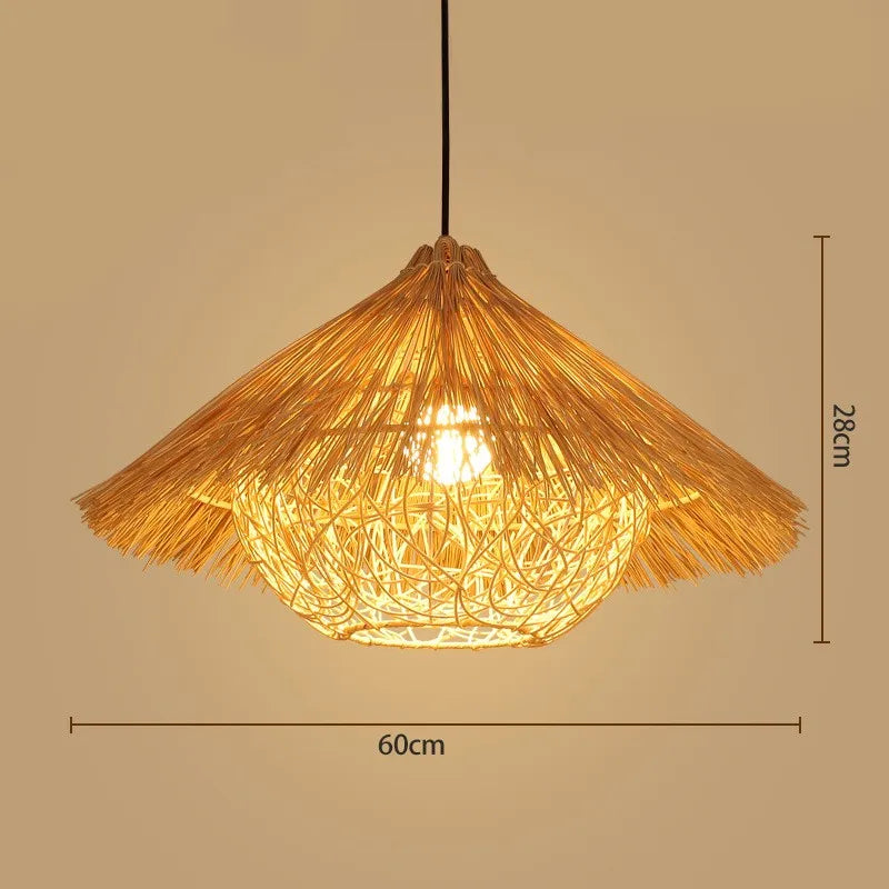 Zen Bamboo Chandelier| Home & Commercial Use|80 Options Available