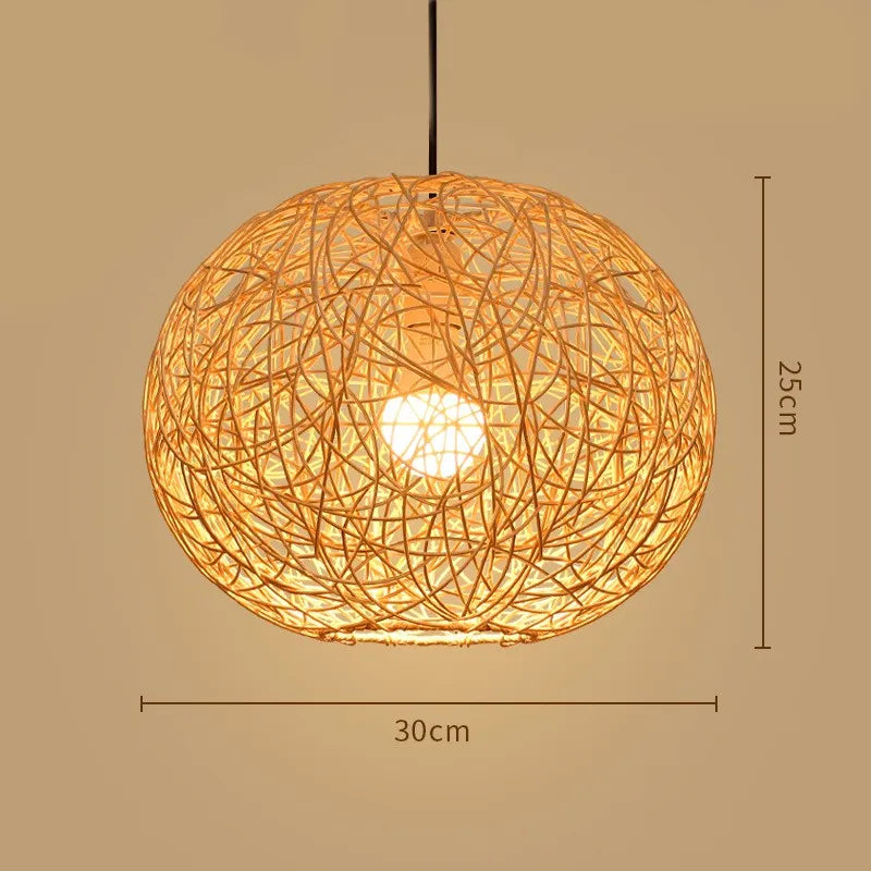 Zen Bamboo Chandelier| Home & Commercial Use|80 Options Available