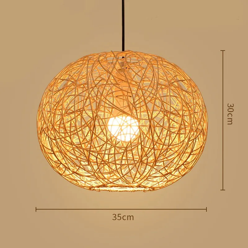 Zen Bamboo Chandelier| Home & Commercial Use|80 Options Available