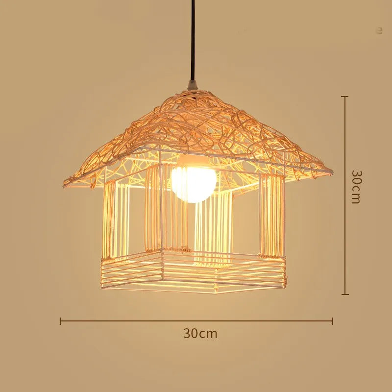 Zen Bamboo Chandelier| Home & Commercial Use|80 Options Available