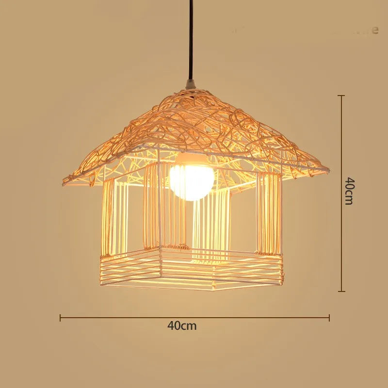 Zen Bamboo Chandelier| Home & Commercial Use|80 Options Available
