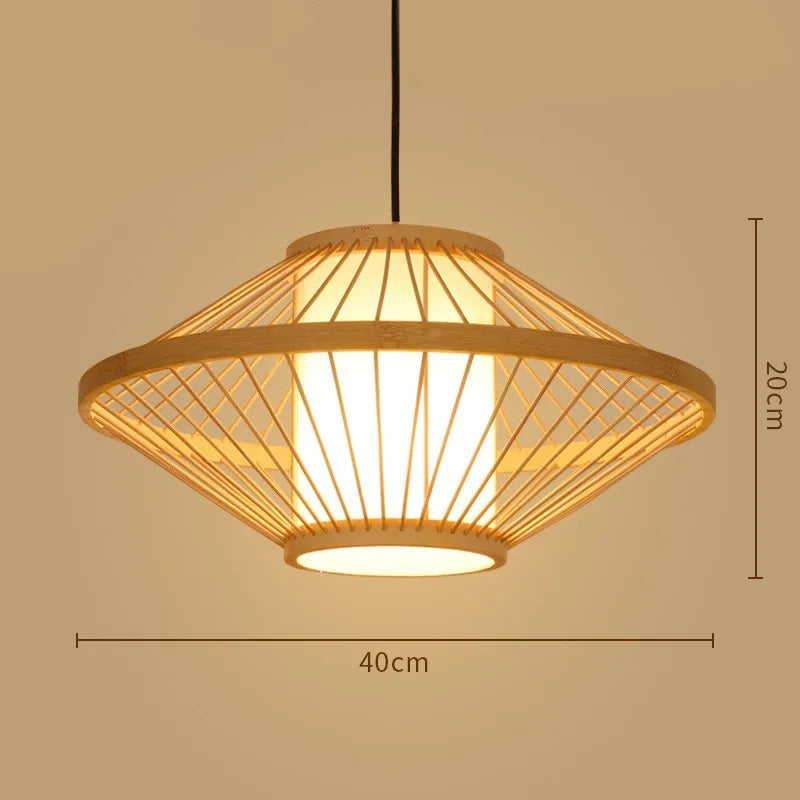 Zen Bamboo Chandelier| Home & Commercial Use|80 Options Available