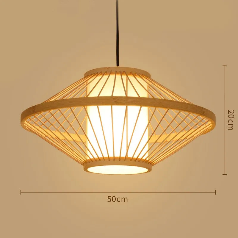 Zen Bamboo Chandelier| Home & Commercial Use|80 Options Available