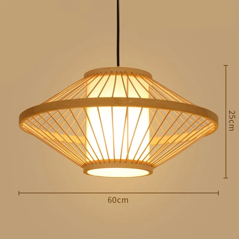 Zen Bamboo Chandelier| Home & Commercial Use|80 Options Available