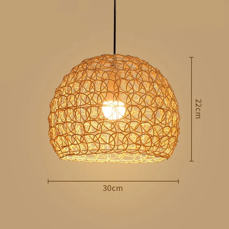 Zen Bamboo Chandelier| Home & Commercial Use|80 Options Available