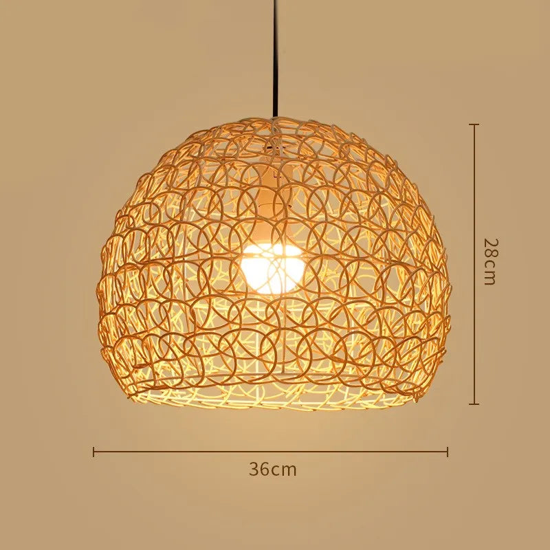 Zen Bamboo Chandelier| Home & Commercial Use|80 Options Available