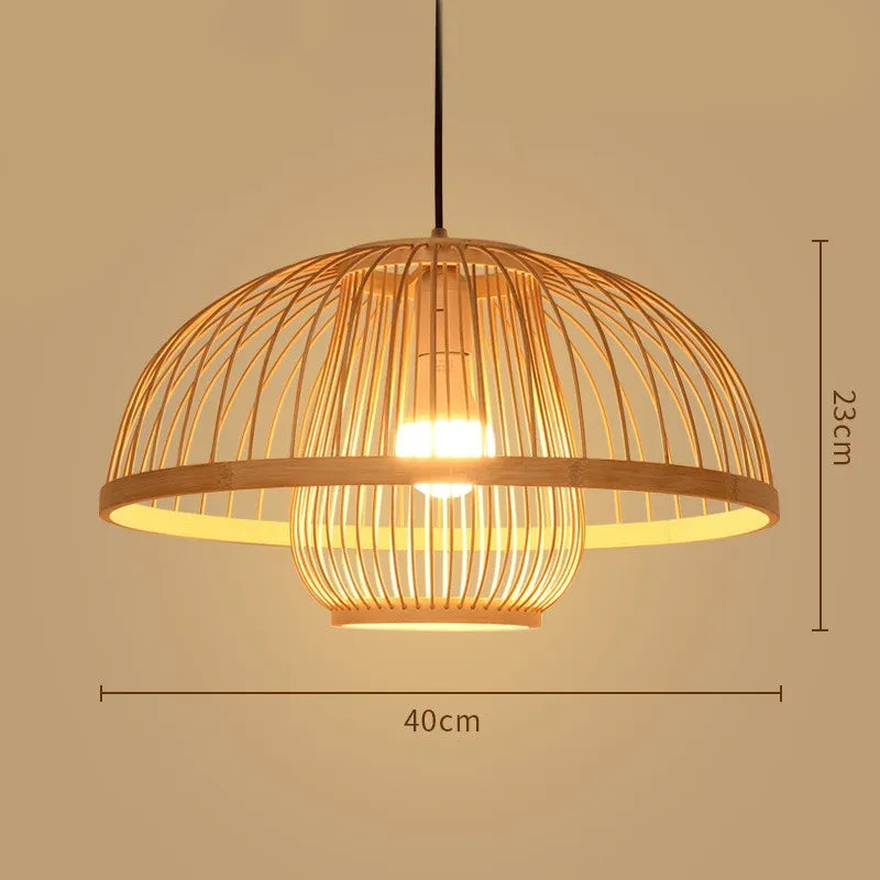 Zen Bamboo Chandelier| Home & Commercial Use|80 Options Available