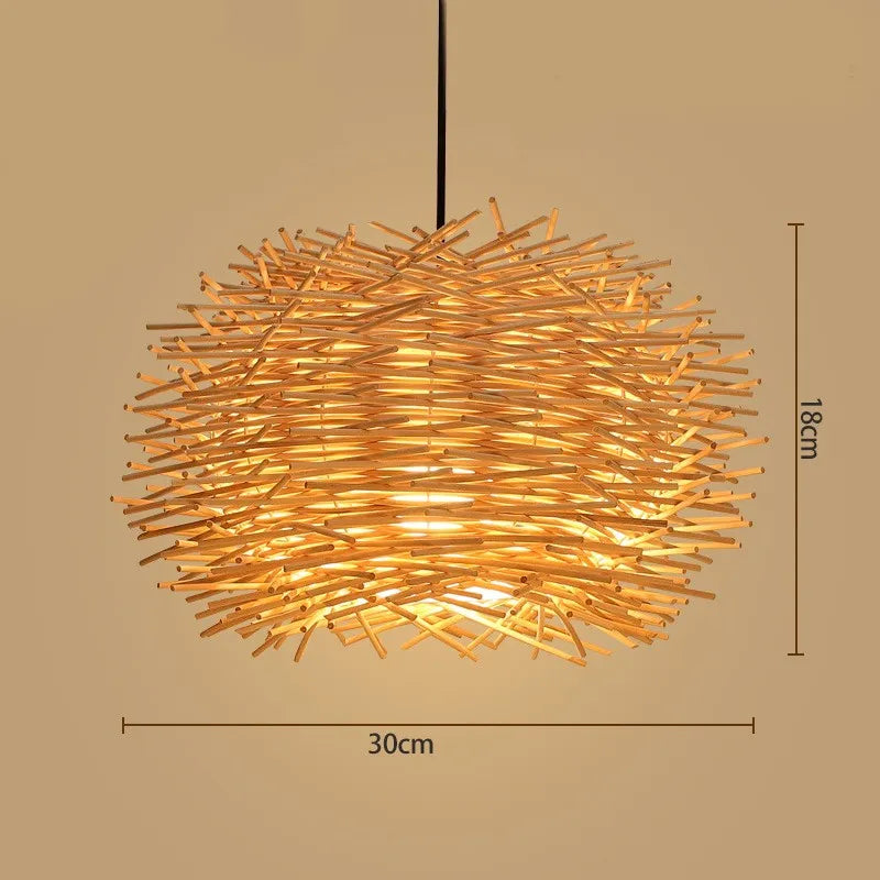 Zen Bamboo Chandelier| Home & Commercial Use|80 Options Available