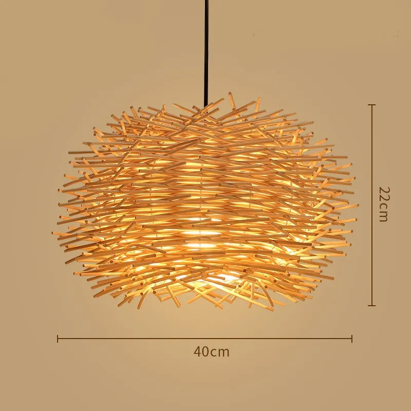 Zen Bamboo Chandelier| Home & Commercial Use|80 Options Available