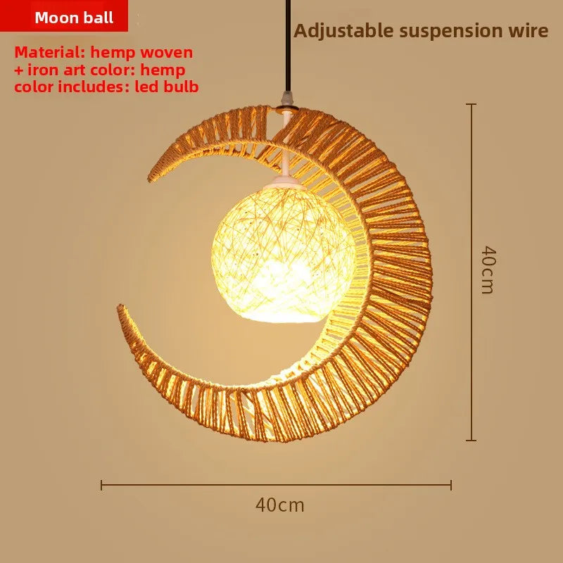 Zen Bamboo Chandelier | 80+ Woven Styles | Home & Commercial Use