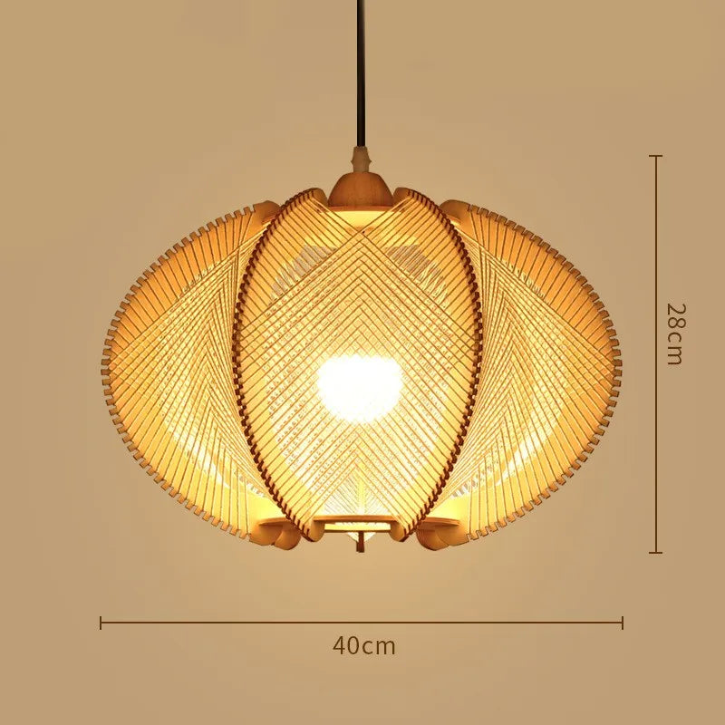 Zen Bamboo Chandelier| Home & Commercial Use|80 Options Available
