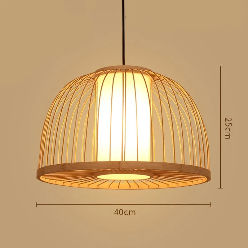 Zen Bamboo Chandelier| Home & Commercial Use|80 Options Available