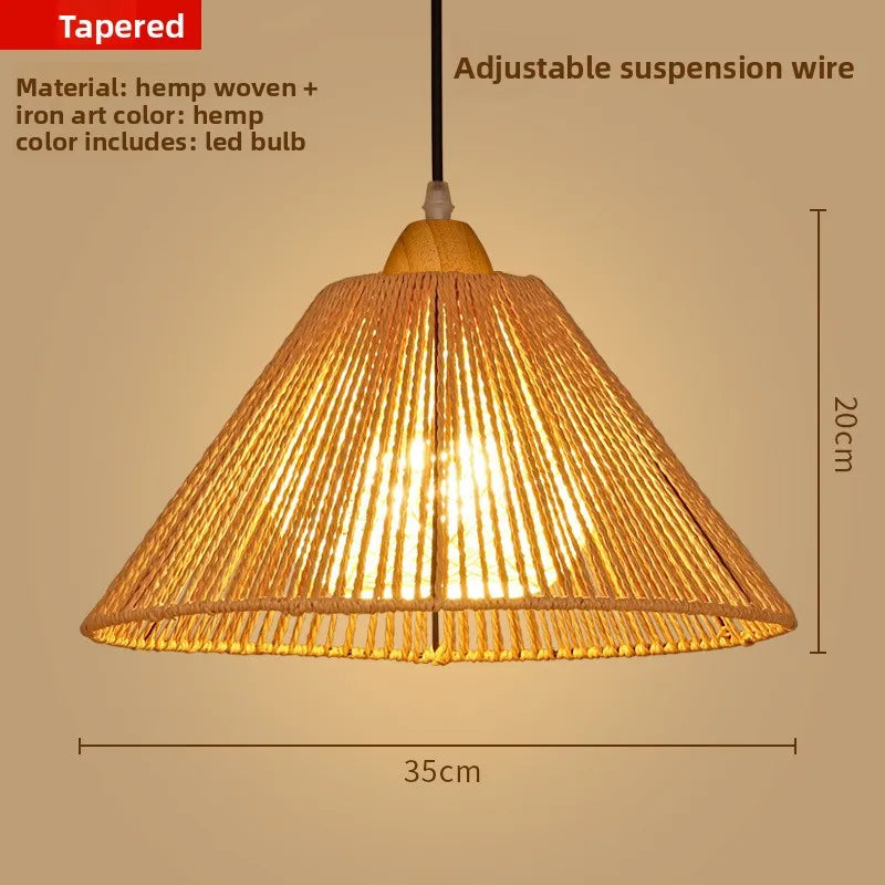 Zen Bamboo Chandelier | 80+ Woven Styles | Home & Commercial Use