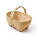 Natural Bamboo Carry Basket|2 Options Available