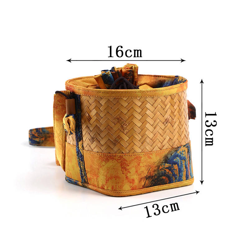 Handwoven Bamboo Tote Bag – 5 Styles Available